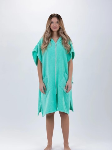Pacifique Sud Sport-Bademantel 'Surf Rosa'‌ in Blau: Vorderseite