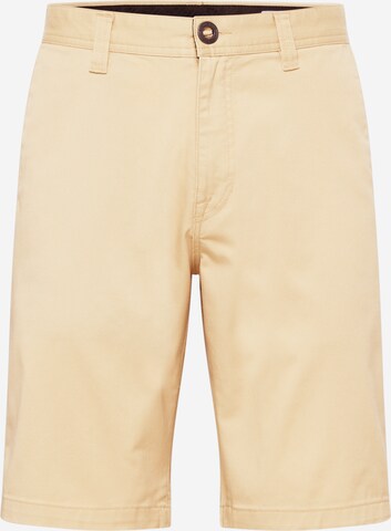 Volcom Chino Pants in Beige: front