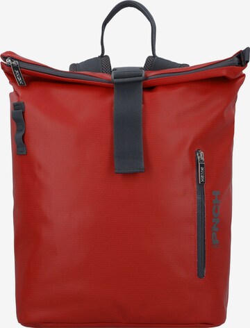 BREE Backpack 'PNCH 712 ' in Red: front