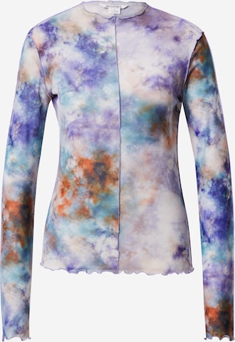 Monki Shirt in Blauw: voorkant