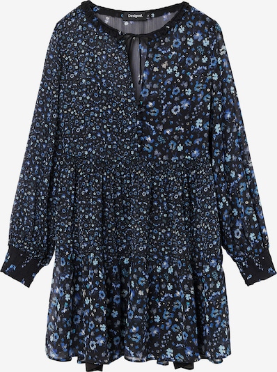 Desigual Robe en bleu / marine / bleu roi / noir, Vue avec produit