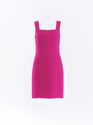 Haris Cotton - Vestido de gala en rosa: frente