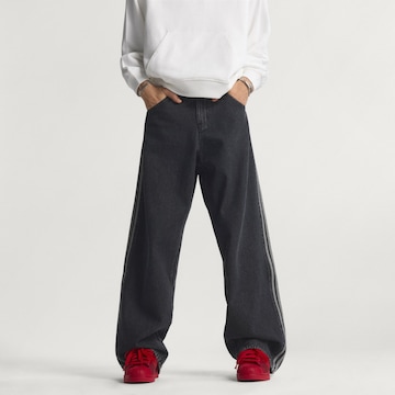 Largi Jeans 'Firebird Adicolor' de la ADIDAS ORIGINALS pe negru