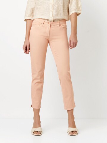 TONI Slimfit Jeans 'Liv' in Orange: Vorderseite