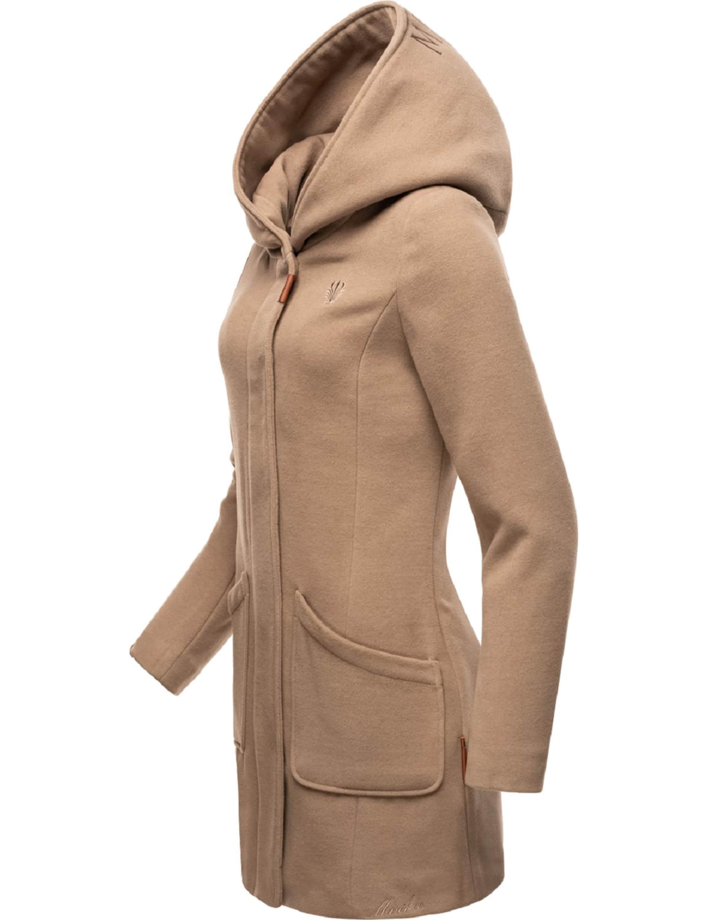 MARIKOO Between-seasons coat 'Maikoo' in Beige