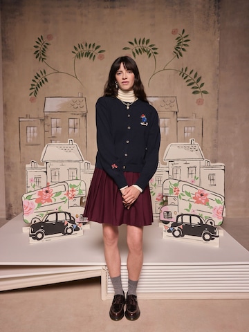 Cath Kidston - Casaco de malha 'Paddington' em azul
