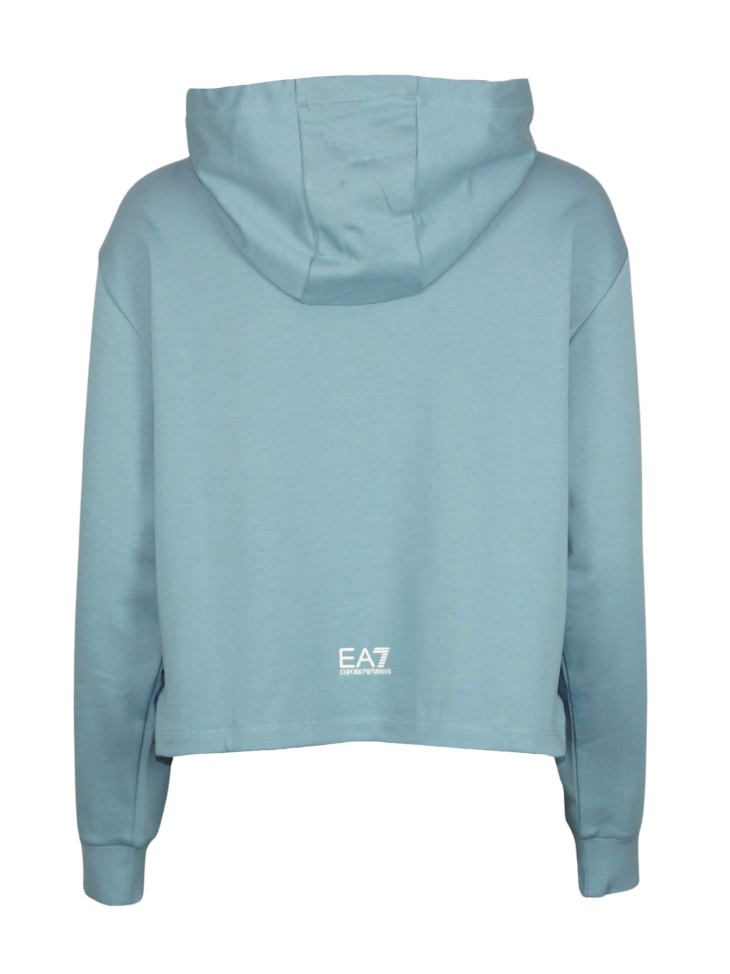 EA7 Emporio Armani Sweatshirt i blå