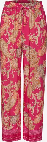 Wide leg Pantaloni con pieghe 'Alora' di Cream in rosa: frontale