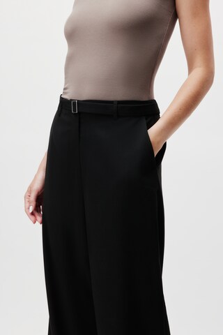 Wide Leg Pantalon 'Jila Tall' LeGer by Lena Gercke en noir