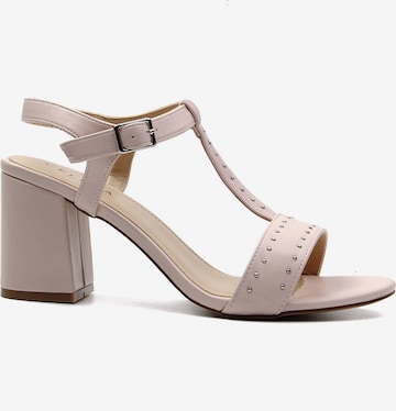 Celena Sandalen met riem 'Carita' in Beige