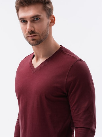 Ombre Shirt 'L136' in Red