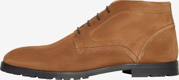 Henry Stevens Lace-Up Boots 'Wallace' in Brown