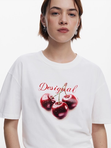 Desigual Shirt 'Cherry' in White