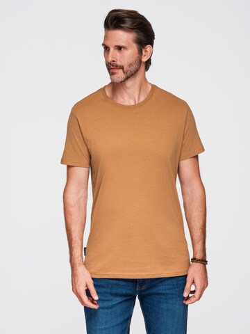 Ombre Shirt in Brown: front