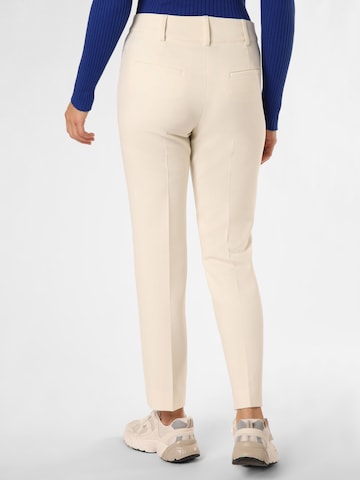Regular Pantalon à plis 'Renira' Cambio en beige