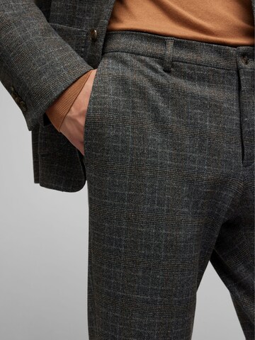 HECHTER PARIS Slim fit Trousers in Grey