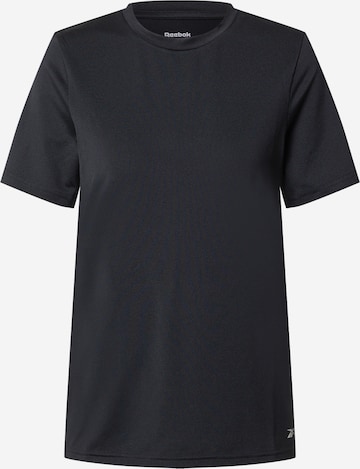 Reebok Functioneel shirt in Zwart: voorkant