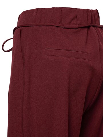 &co woman Regular Trousers '&Co woman Grace Burgundy' in Red