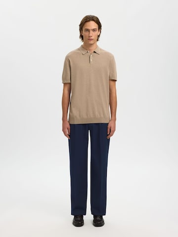 SELECTED Loosefit Broek 'SLH220-FINN' in Blauw