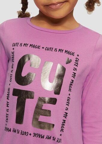T-Shirt s.Oliver en rose