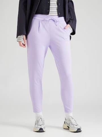ICHI Ozke Hlače 'IHKATE' | vijolična barva: sprednja stran