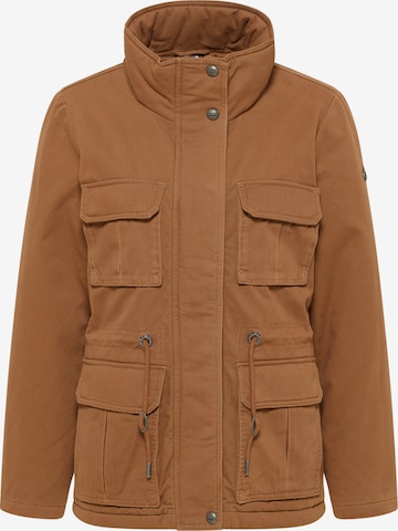 DreiMaster VintageZimska jakna - smeđa boja: prednji dio