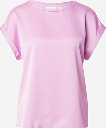 VILA Shirt 'ELLETTE' in Roze: voorkant