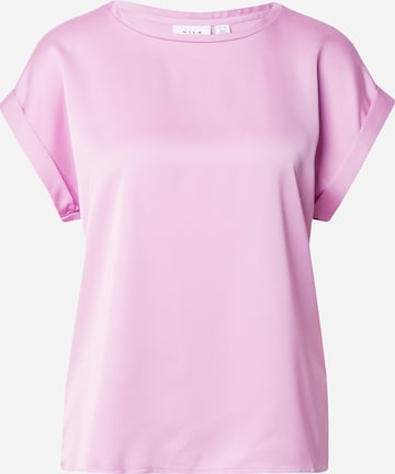 VILA Shirt 'ELLETTE' in Roze: voorkant