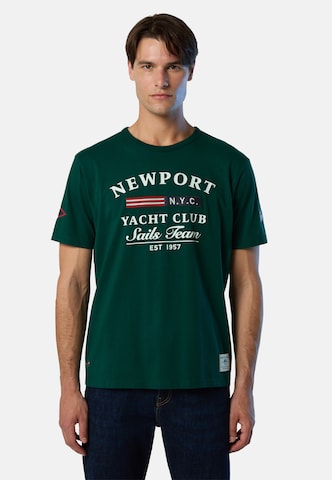 North Sails Bluser & t-shirts i grøn: forside