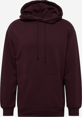 ABOUT YOU Sweatshirt 'Jakob' in Rood: voorkant