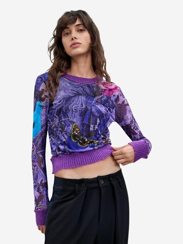 Top 'TS_HORSE_LACROIX 26WWTK60' di Desigual in lilla