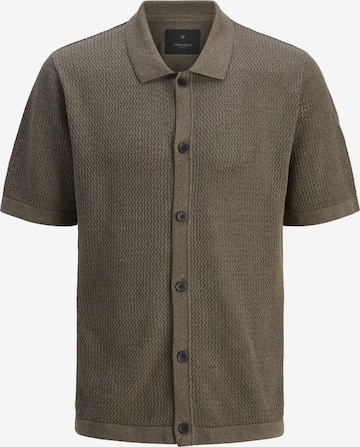 Comfort fit Giacchetta di JACK & JONES in beige: frontale