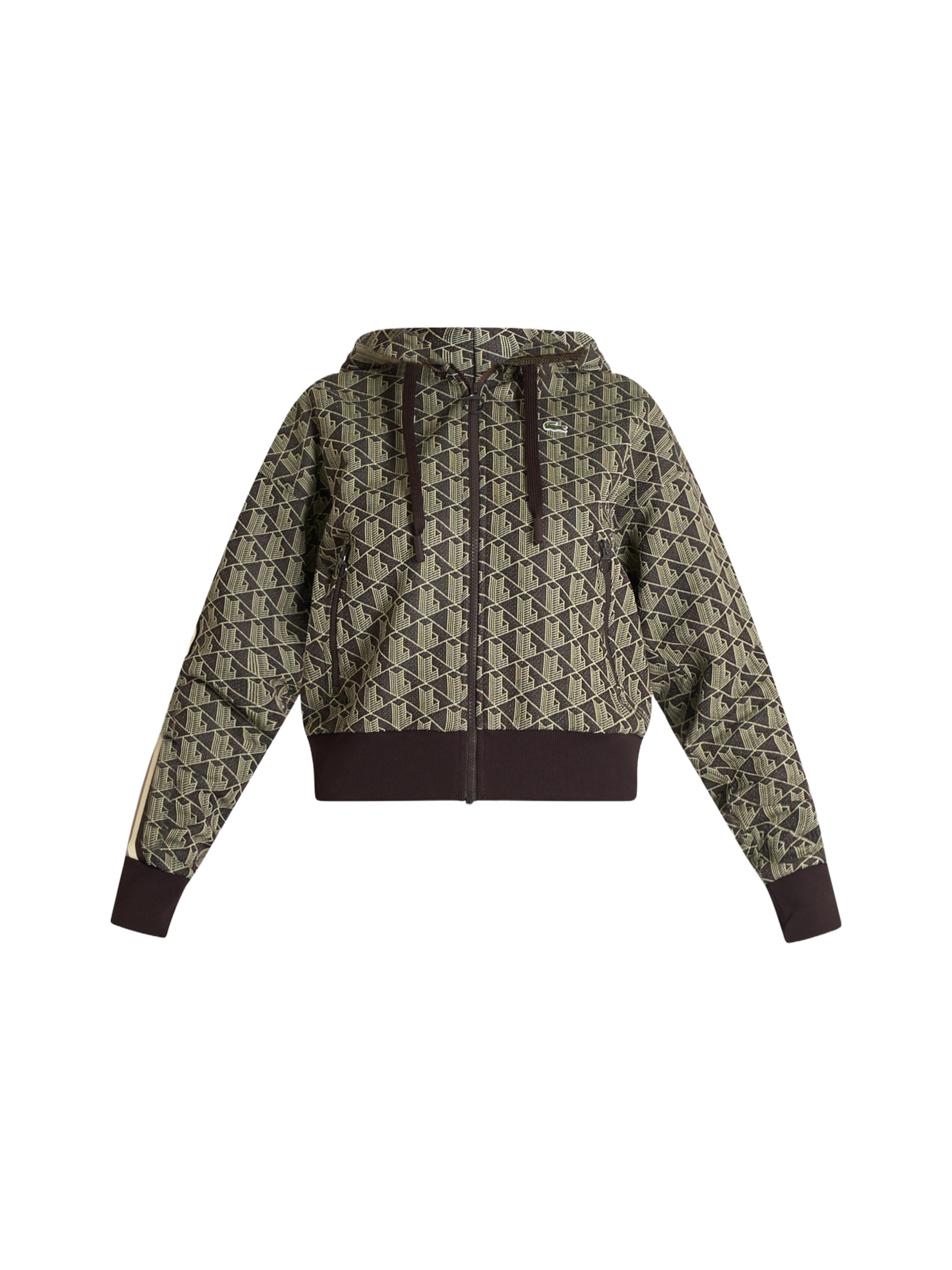 LACOSTE - Sweatshirt em verde: frente