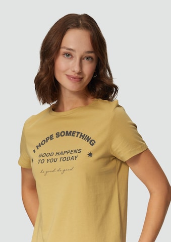 T-shirt QS en jaune