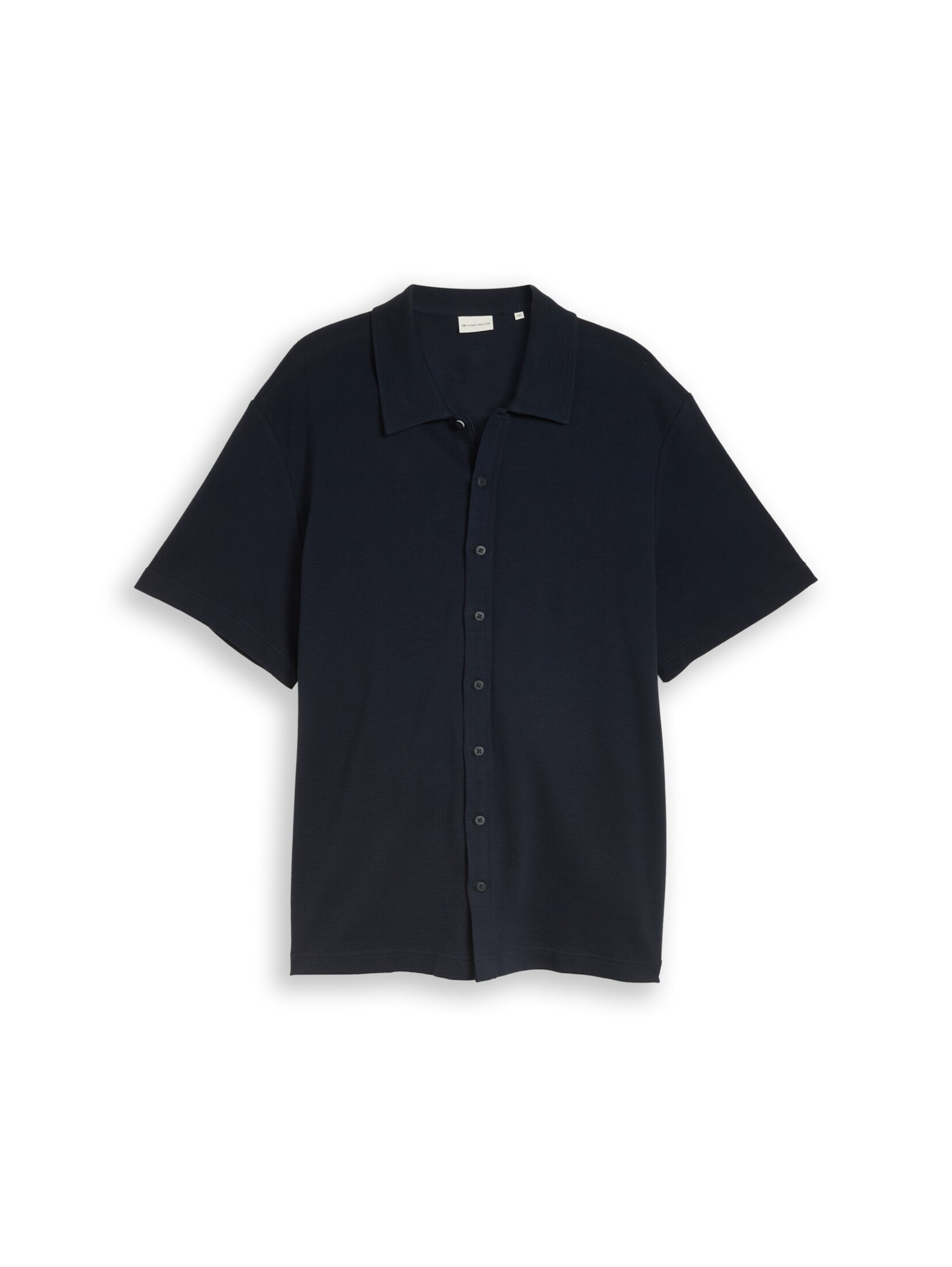 Coupe regular Chemise TOM TAILOR Men + en bleu : devant