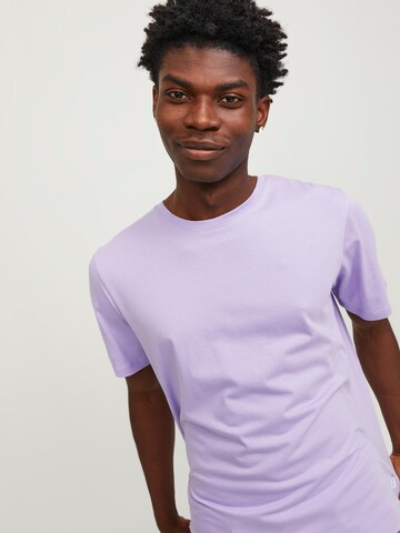 JACK & JONES Slim Fit T-Shirt in Lila