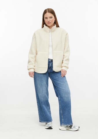 Veste en polaire QS en beige