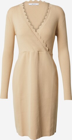 ABOUT YOU Jurk 'Willow' in Beige: voorkant