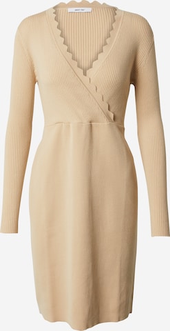 ABOUT YOU Jurk 'Willow' in Beige: voorkant