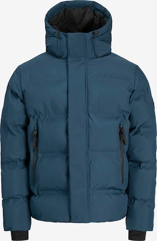 JACK & JONES Зимно яке 'JCOFUSION' в синьо: отпред