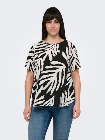 ONLY Carmakoma Blouse 'CARVica' in Black: front