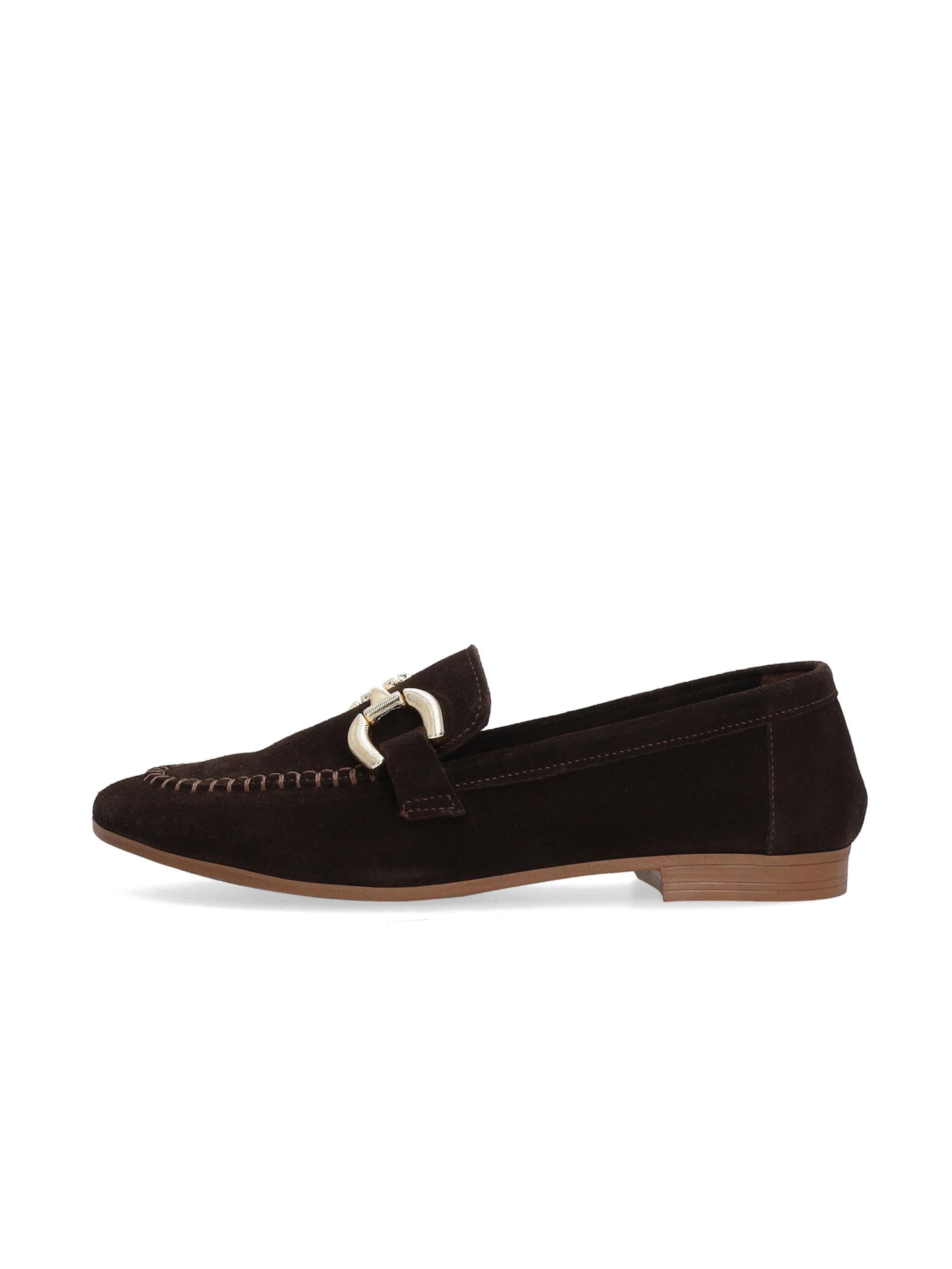 VENEZIA Moccasins in Brown: front