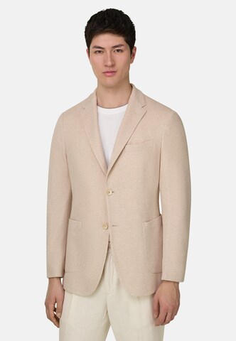 Boggi Milano Slim fit Blazer in Beige: front
