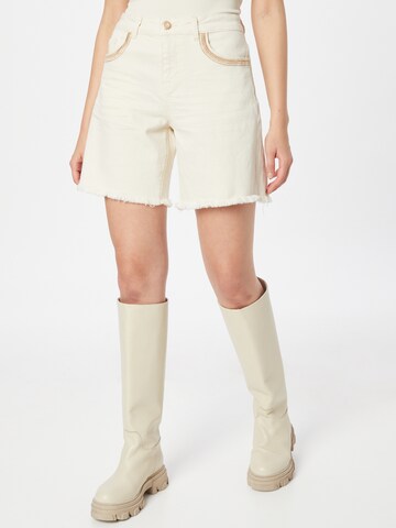 MOS MOSH Regular Shorts in Beige: predná strana