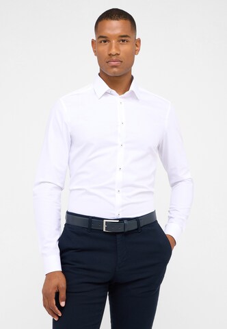 ETERNA Slim fit Zakelijk overhemd in Wit: voorkant