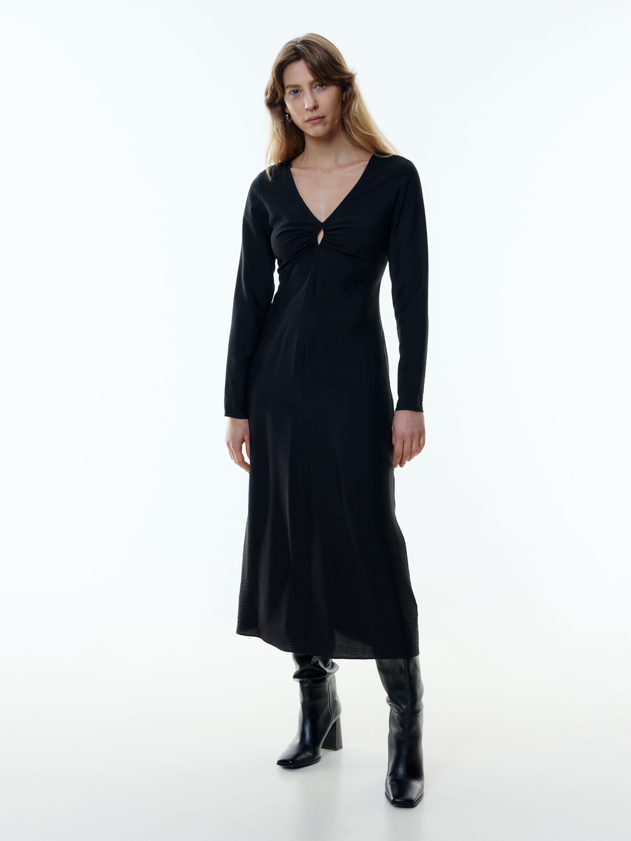 EDITED Producten Jurk 'Vika' Zwart