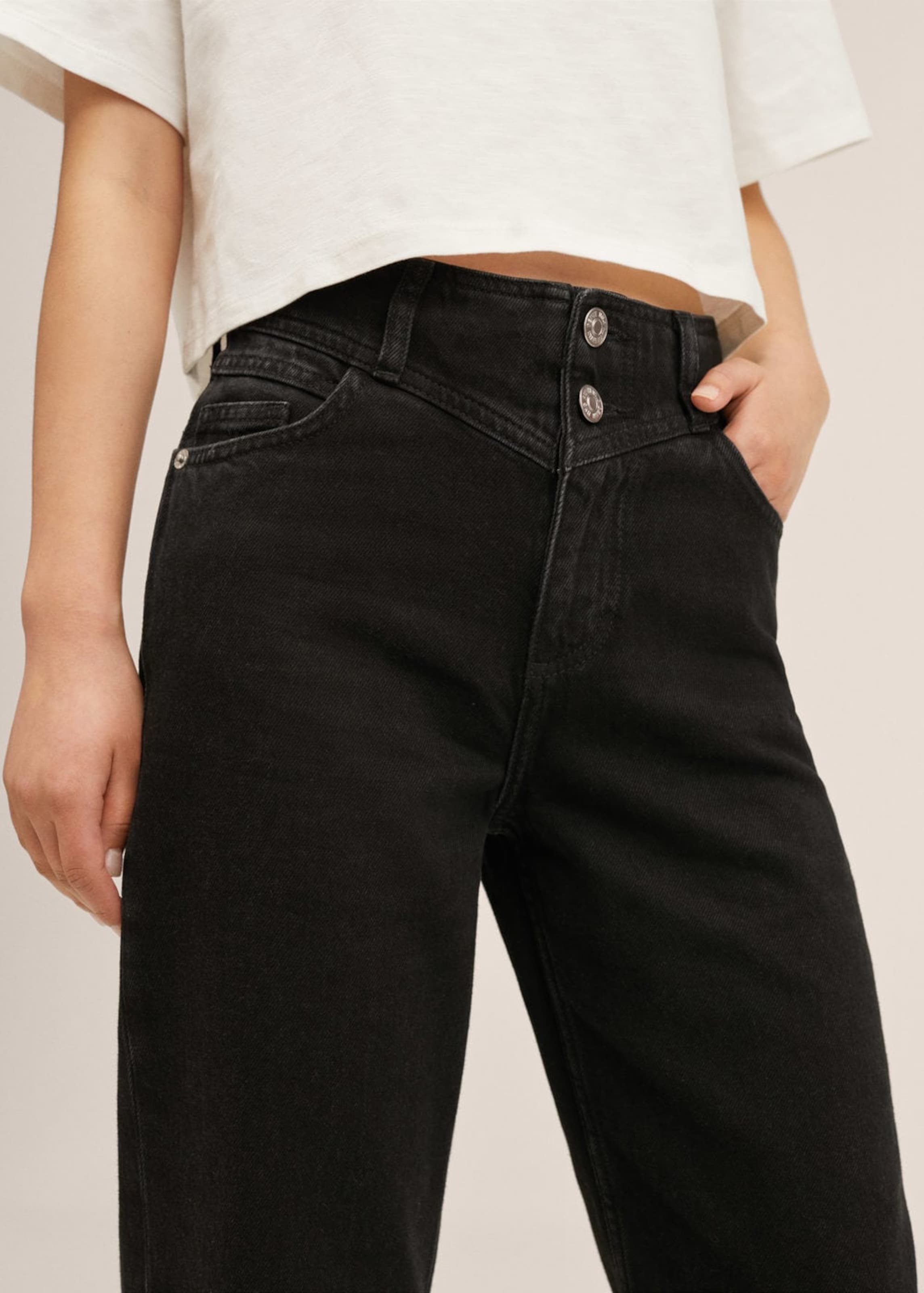 MANGO TEEN Jeans 'Juliette' in Schwarz | ABOUT YOU