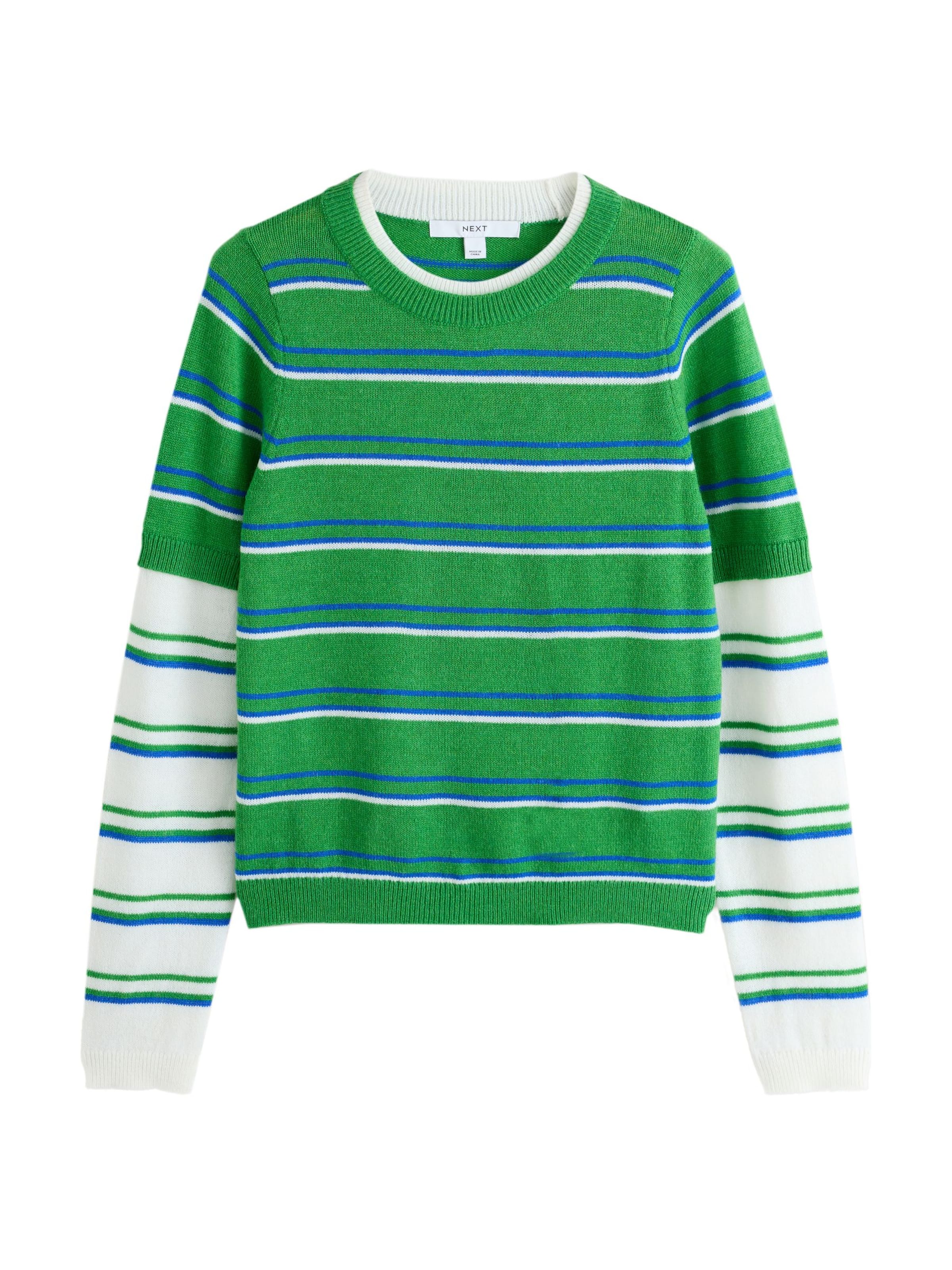 Next Trui in Groen: voorkant