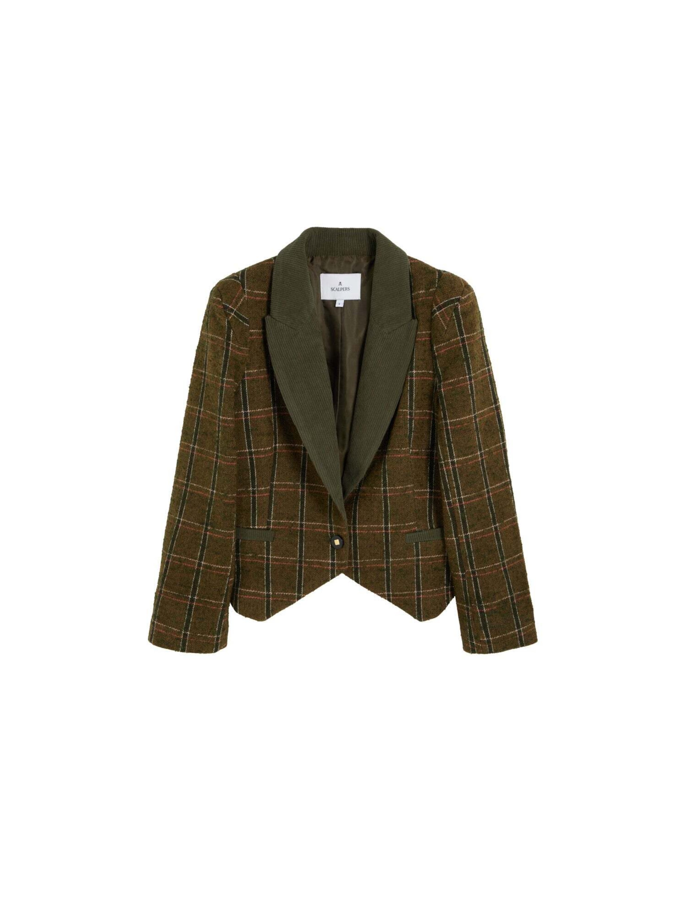 Blazer Scalpers en vert : devant