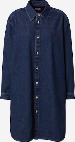 Robe-chemise 'BLEX' DIESEL en bleu : devant